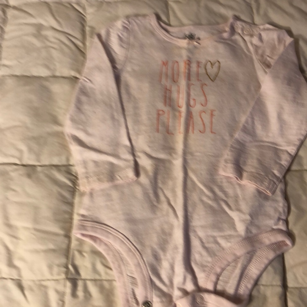 Baby B’gosh Onesie Light Pink Sz 24 Mos